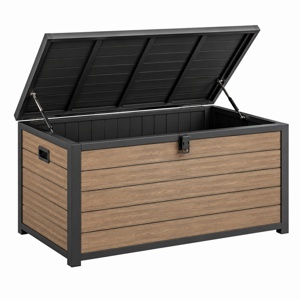 box für gartenauflagen wasserdicht xxl Gartenbox Wetterfest Outdoor Auflagenbox 220 L Kissenbox garten